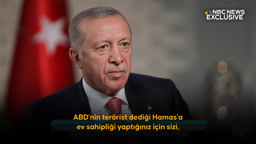 ERDOĞAN: HAMAS TERÖR ÖRGÜTÜ DEĞİL! / hamaset.com.tr